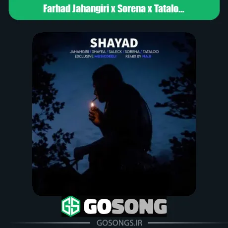 فرهاد جهانگیری و سورنا و تتلو و شایع و علی سالک شاید